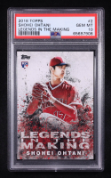 Shohei Ohtani 2018 Topps Legends in the Making Series 2 #LITM2 RC (PSA 10) at PristineAuction.com