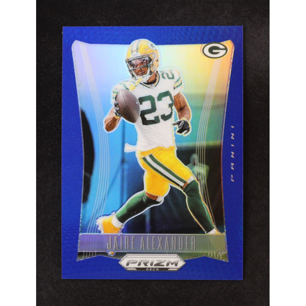 Jaire Alexander 2024 Panini Prizm Deca Blue #113 #109/149 at PristineAuction.com