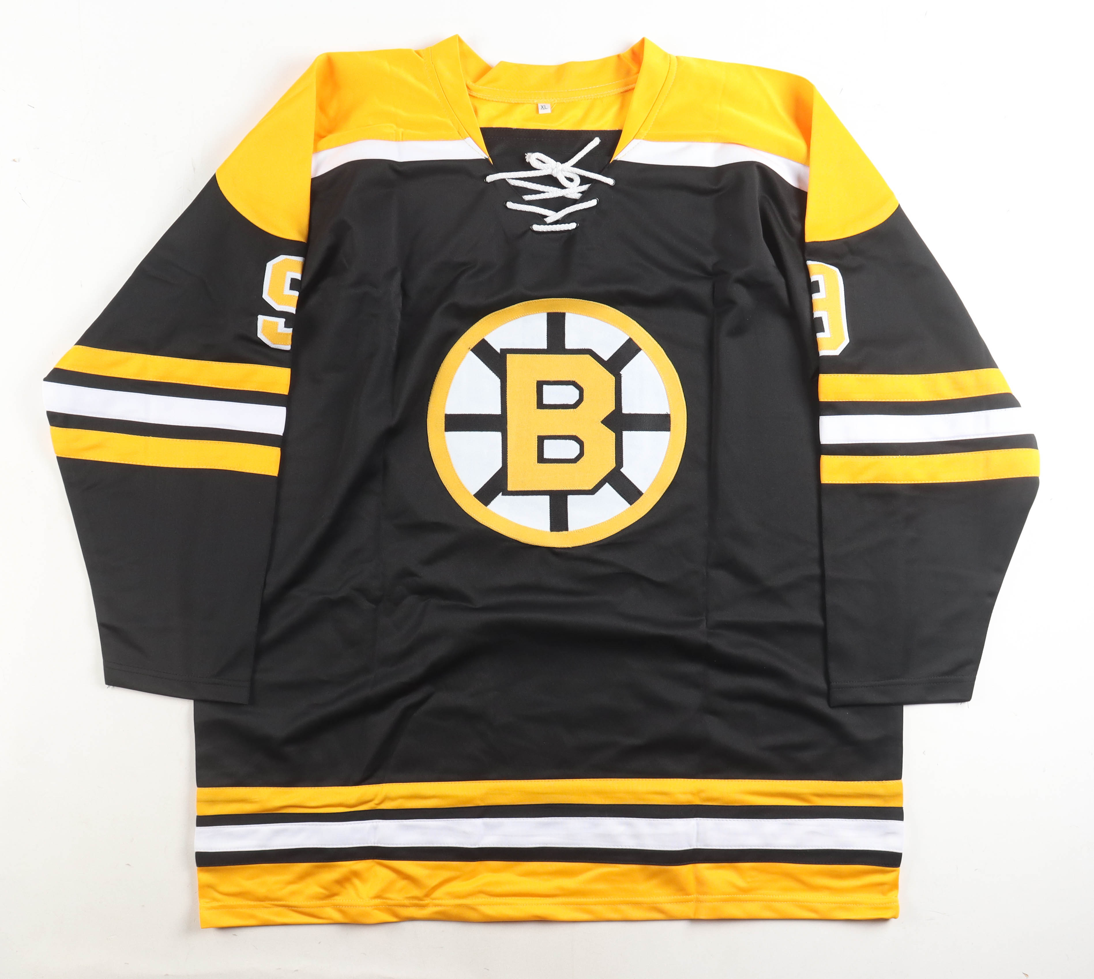 Johnny Bucyk Signed Jersey Inscribed "H.O.F. 1981" (JSA) at PristineAuction.com Johnny Bucyk Signed Jersey Inscribed "H.O.F. 1981" (JSA) at PristineAuction.com