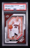 Stephen Curry 2009 Upper Deck Draft Edition #34 RC (PSA 10) at PristineAuction.com