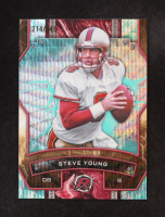 Steve Young 2024 Topps Resurgence Aqua Surge #93 #214/249 at PristineAuction.com
