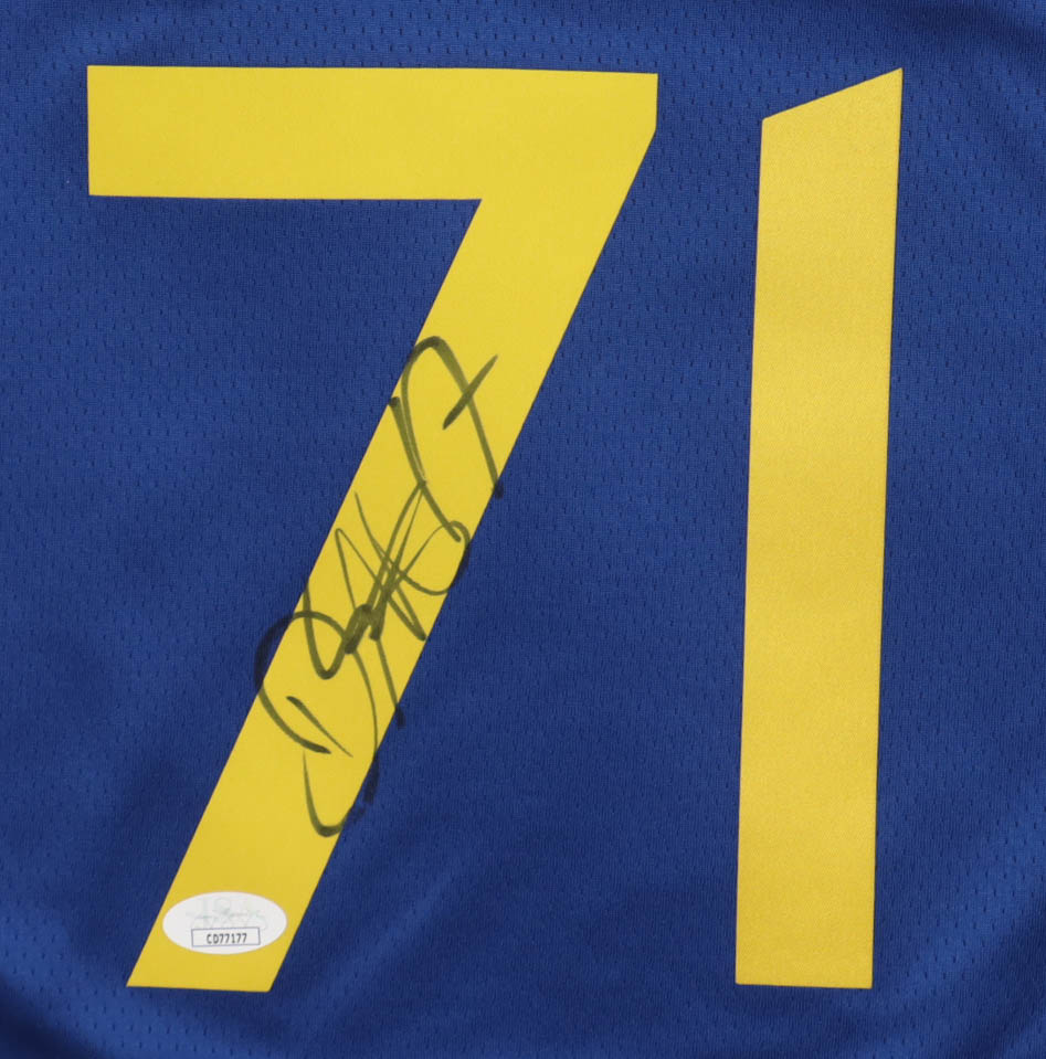 Dennis Schroder Signed Warriors Nike Authentic Jersey (JSA) at PristineAuction.com Dennis Schroder Signed Warriors Nike Authentic Jersey (JSA) at PristineAuction.com