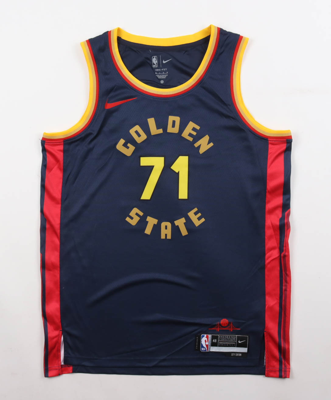 Dennis Schroder Signed Warriors Nike Authentic Jersey (JSA) at PristineAuction.com Dennis Schroder Signed Warriors Nike Authentic Jersey (JSA) at PristineAuction.com