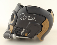 The Avengers | "Guardians of the Galaxy" Marvel Legends Star-Lord Electronic Helmet Signed by (4) with Samuel L. Jackson, Paul Rudd (Celebrity Authentics) at PristineAuction.com