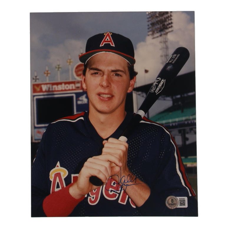 Wally Joyner Signed Angels 8x10 Photo (Beckett) at PristineAuction.com Wally Joyner Signed Angels 8x10 Photo (Beckett) at PristineAuction.com