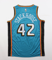 Jerry Stackhouse Signed Pistons Nike Authentic Jersey (JSA) at PristineAuction.com