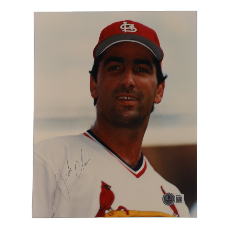 Jack Clark Signed Cardinals 8x10 Photo (Beckett) at PristineAuction.com Jack Clark Signed Cardinals 8x10 Photo (Beckett) at PristineAuction.com
