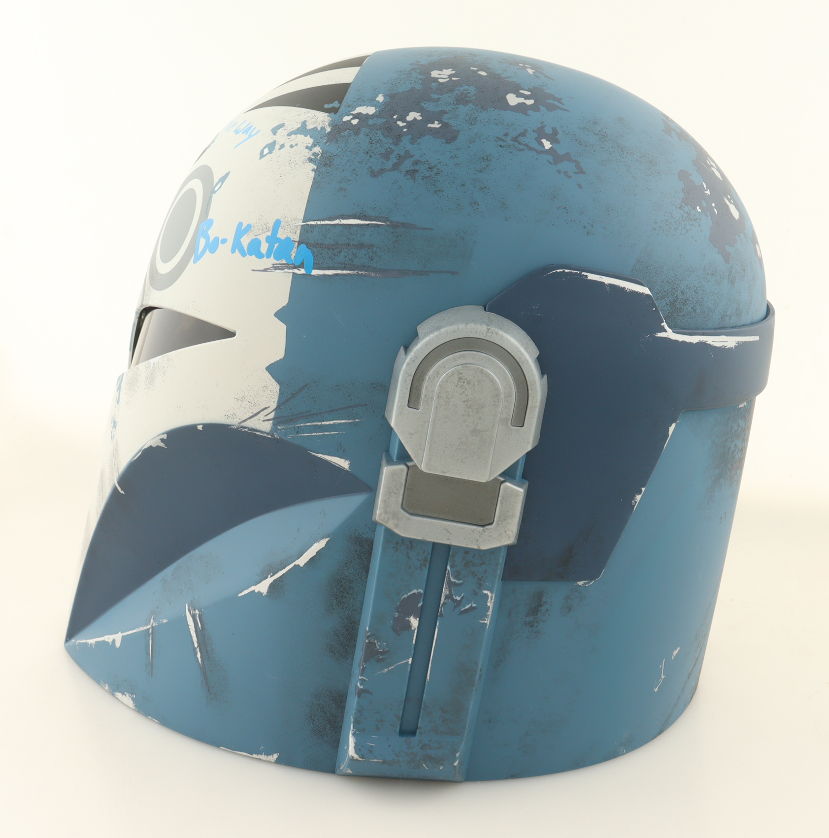Katee Sackhoff Signed "Star Wars" Black Series Bo-Katan Kryze Helmet Inscribed "This Is the Way" & "Bo-Katan" (Celebrity Authentics) at PristineAuction.com Katee Sackhoff Signed "Star Wars" Black Series Bo-Katan Kryze Helmet Inscribed "This Is the Way" & "Bo-Katan" (Celebrity Authentics) at PristineAuction.com