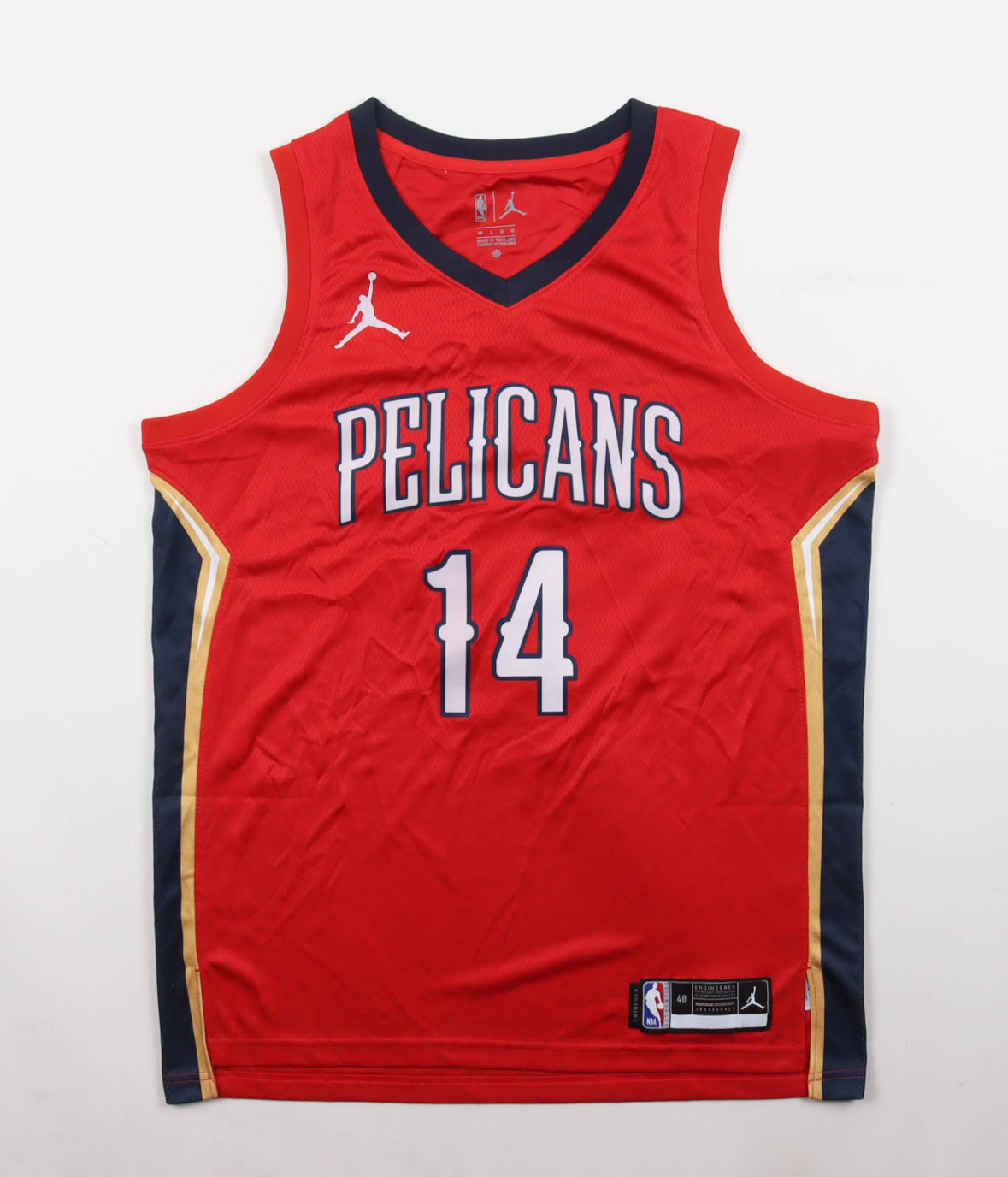 Brandon Ingram Signed Pelicans Jordan Authentic Jersey (JSA) at PristineAuction.com Brandon Ingram Signed Pelicans Jordan Authentic Jersey (JSA) at PristineAuction.com