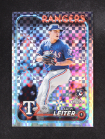 Jack Leiter 2024 Topps Chrome X-Fractor #111 RC at PristineAuction.com