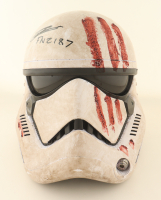 John Boyega Signed "Star Wars" Black Series First Order Stormtrooper Helmet Inscribed "FN-2187" (Celebrity Authentics) at PristineAuction.com