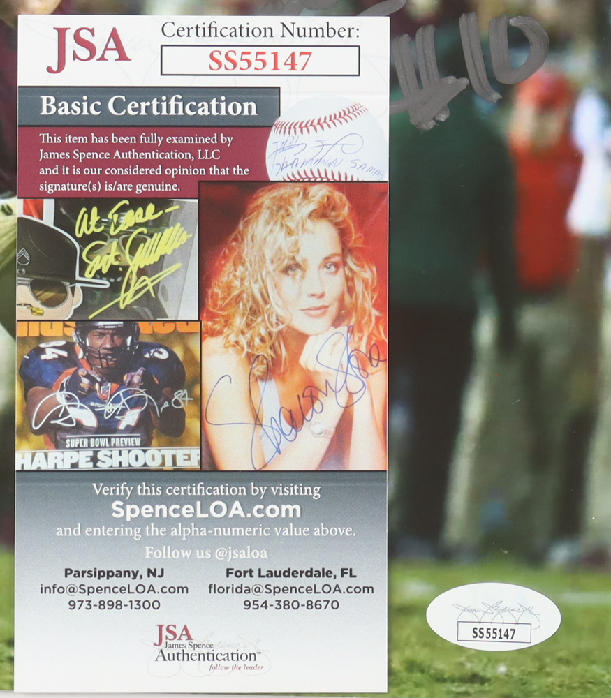 McKenzie Milton Signed Florida State Seminoles 8x10 Photo Inscribed "Go Noles" (JSA) at PristineAuction.com McKenzie Milton Signed Florida State Seminoles 8x10 Photo Inscribed "Go Noles" (JSA) at PristineAuction.com