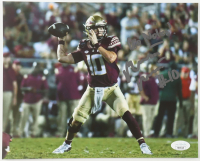 McKenzie Milton Signed Florida State Seminoles 8x10 Photo Inscribed "Go Noles" (JSA) at PristineAuction.com