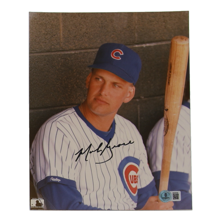 Mark Grace Signed Cubs 8x10 Photo (Beckett) at PristineAuction.com Mark Grace Signed Cubs 8x10 Photo (Beckett) at PristineAuction.com
