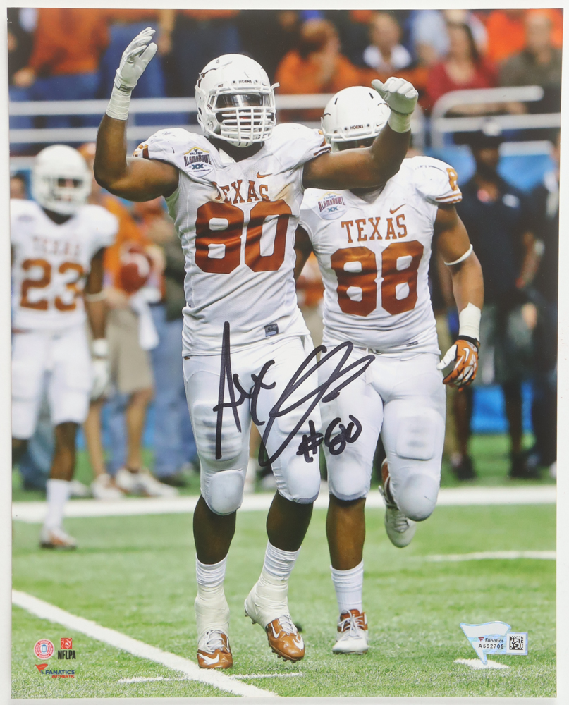 Alex Okafor Signed Texas Longhorns 8x10 Photo (Fanatics) at PristineAuction.com Alex Okafor Signed Texas Longhorns 8x10 Photo (Fanatics) at PristineAuction.com