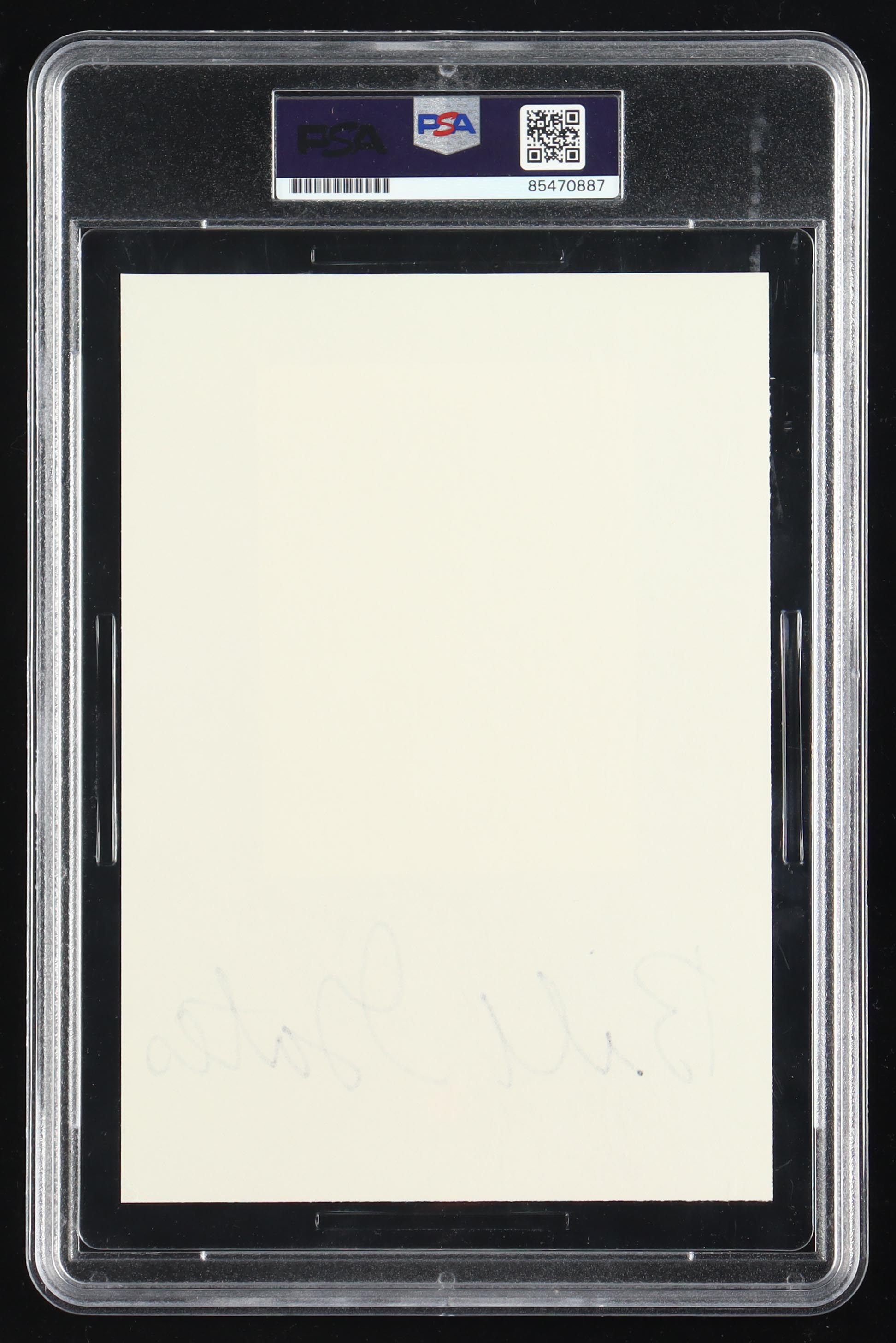 Bill Gates Signed 5x7 Cut (PSA | Auto 10) at PristineAuction.com Bill Gates Signed 5x7 Cut (PSA | Auto 10) at PristineAuction.com