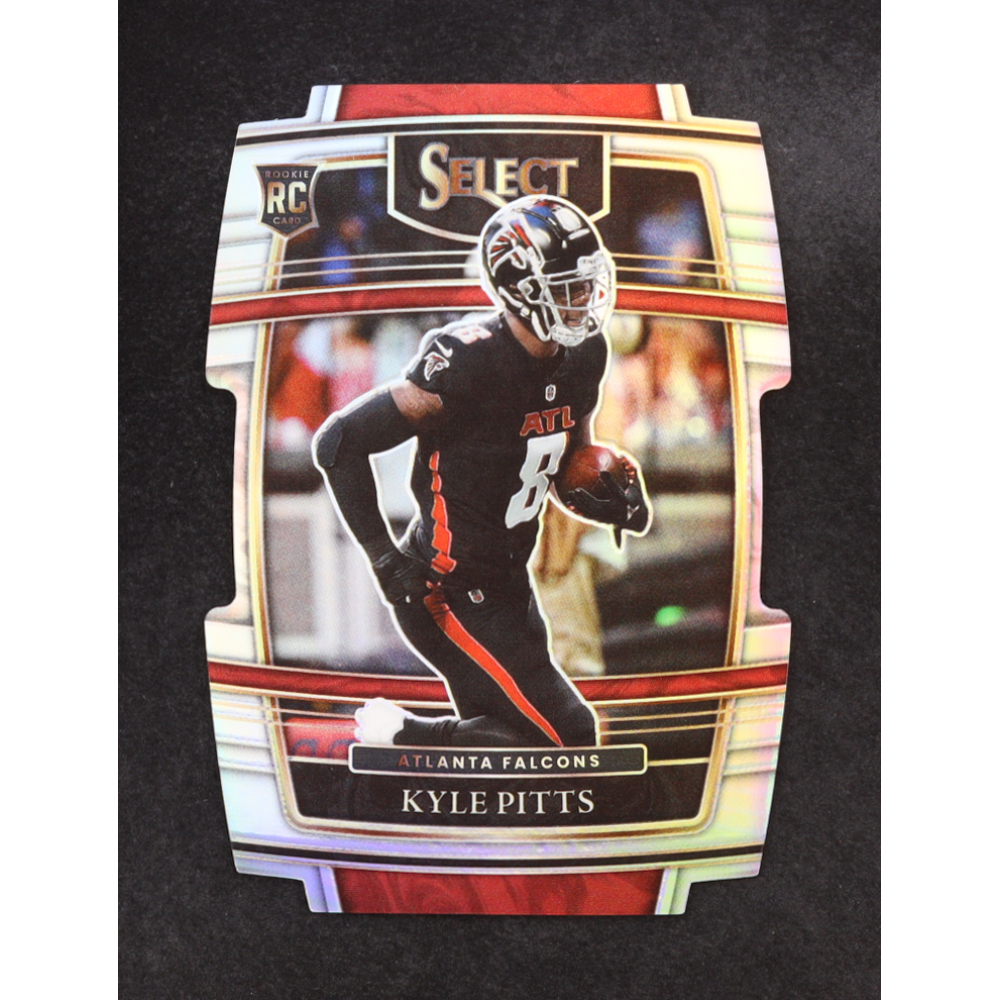 Kyle Pitts 2021 Select Concourse White Die-Cut #46 RC at PristineAuction.com