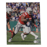 Dre'Mont Jones Signed Ohio State Buckeyes 8x10 Photo (Beckett) at PristineAuction.com