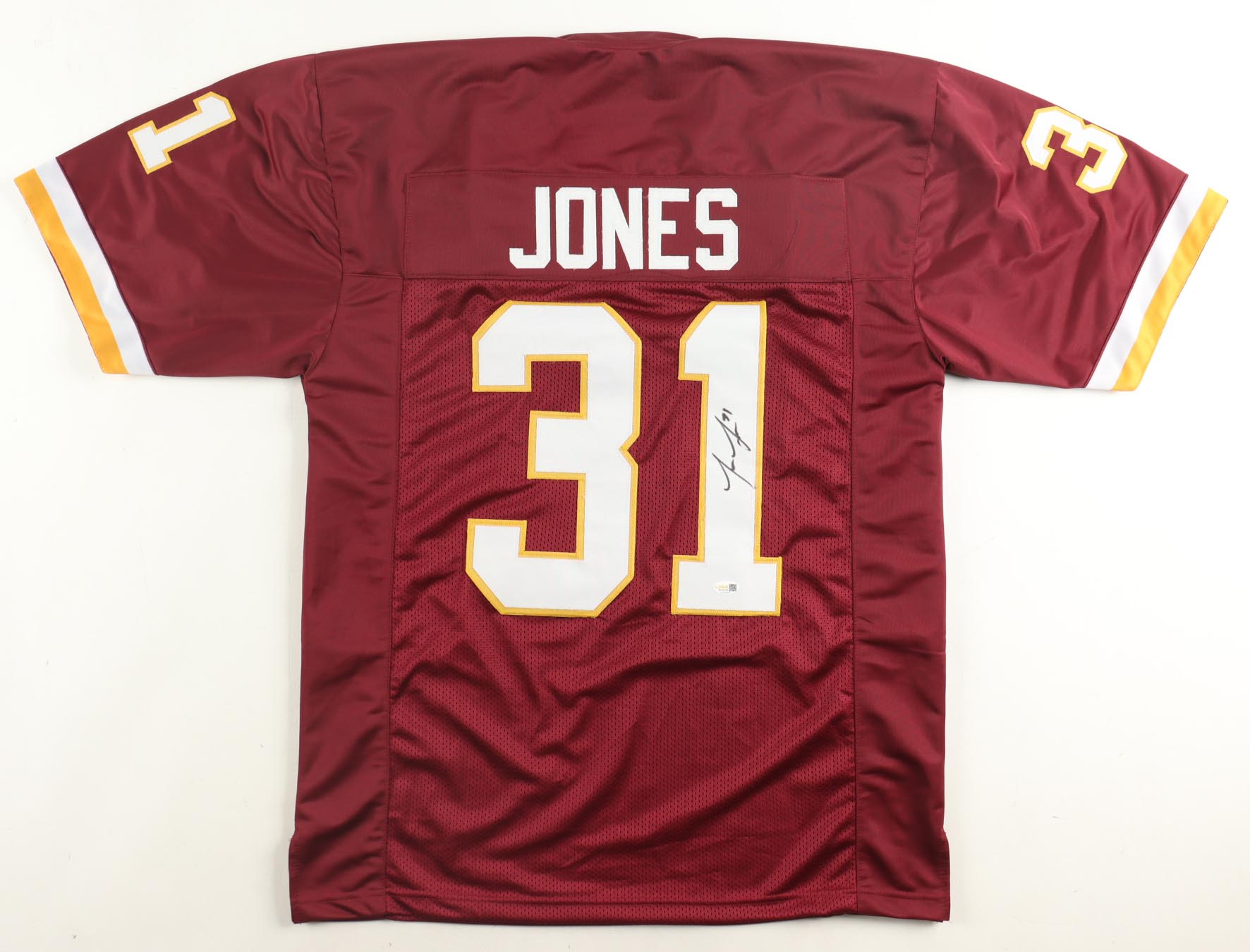 Jonathan Jones Signed Jersey (JSA) at PristineAuction.com Jonathan Jones Signed Jersey (JSA) at PristineAuction.com