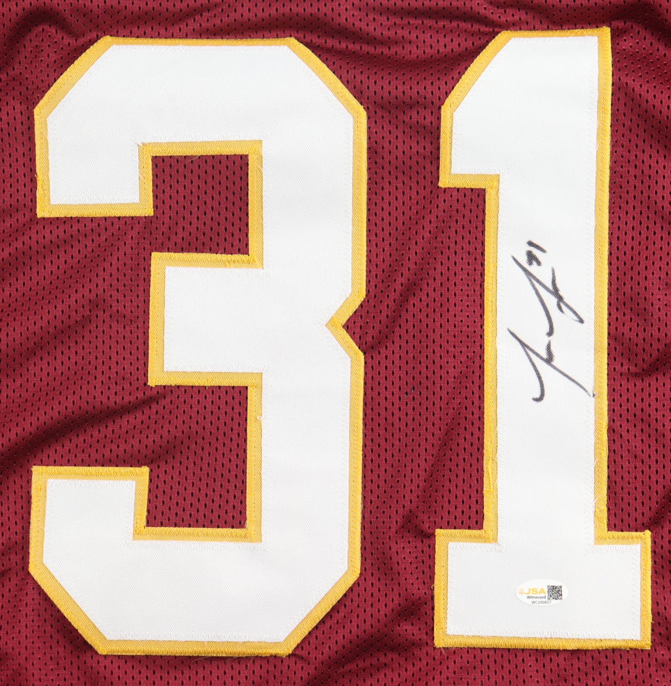 Jonathan Jones Signed Jersey (JSA) at PristineAuction.com Jonathan Jones Signed Jersey (JSA) at PristineAuction.com