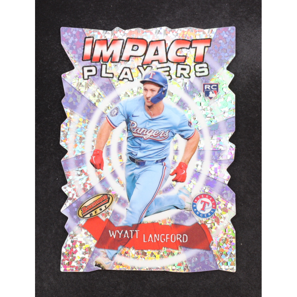 Wyatt Langford 2024 Bowman's Best Impact Players #IP-11 RC at PristineAuction.com