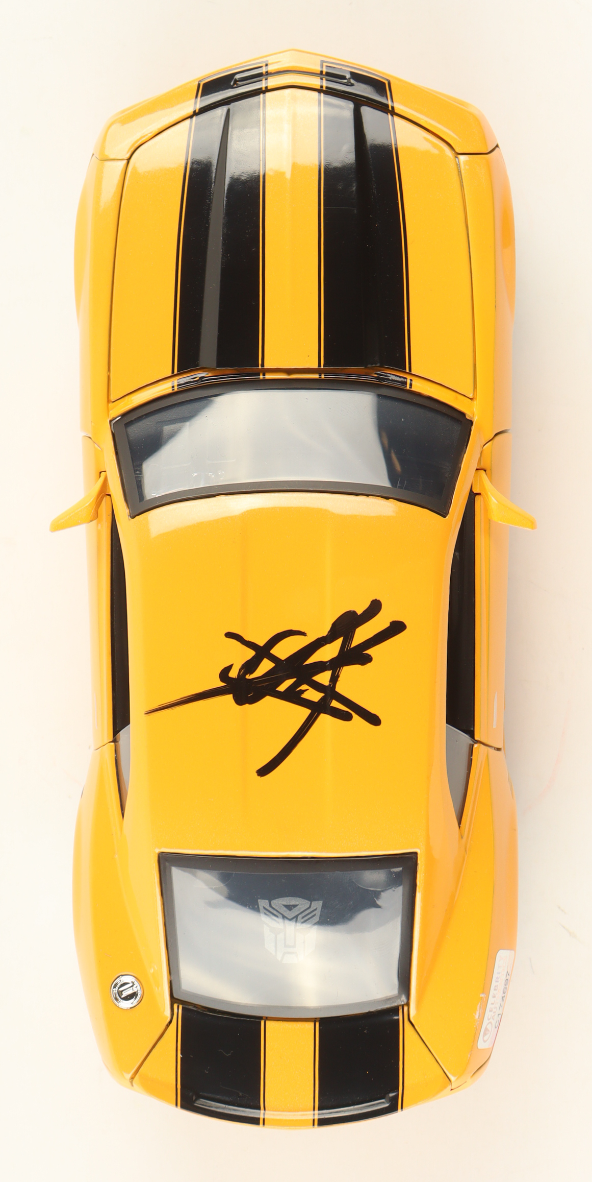 Shia LaBeouf Signed "Transformers" Bumblebee 2006 Chevrolet Camaro Concept 1:24 Scale Die-Cast Car (Celebrity Authentics) at PristineAuction.com Shia LaBeouf Signed "Transformers" Bumblebee 2006 Chevrolet Camaro Concept 1:24 Scale Die-Cast Car (Celebrity Authentics) at PristineAuction.com