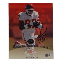 Tamarick Vanover Signed 8x10 1997 Donruss Trading Card (Beckett) at PristineAuction.com