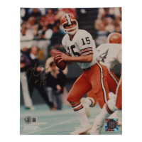Mike Phipps Signed Browns 8x10 Photo (Beckett) at PristineAuction.com