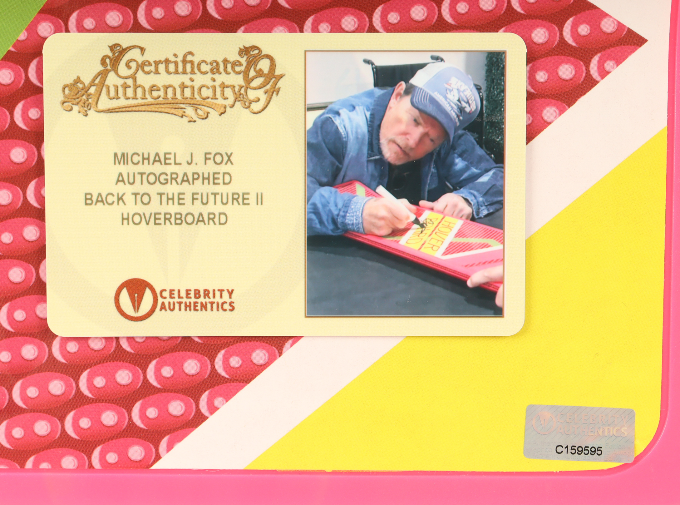 Michael J. Fox Signed "Back to the Future: Part II" Full-Size Hoverboard (Celebrity Authentics) at PristineAuction.com Michael J. Fox Signed "Back to the Future: Part II" Full-Size Hoverboard (Celebrity Authentics) at PristineAuction.com