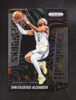 Shai Gilgeous-Alexander 2024-25 Panini Prizm Black Fireworks #5 at PristineAuction.com