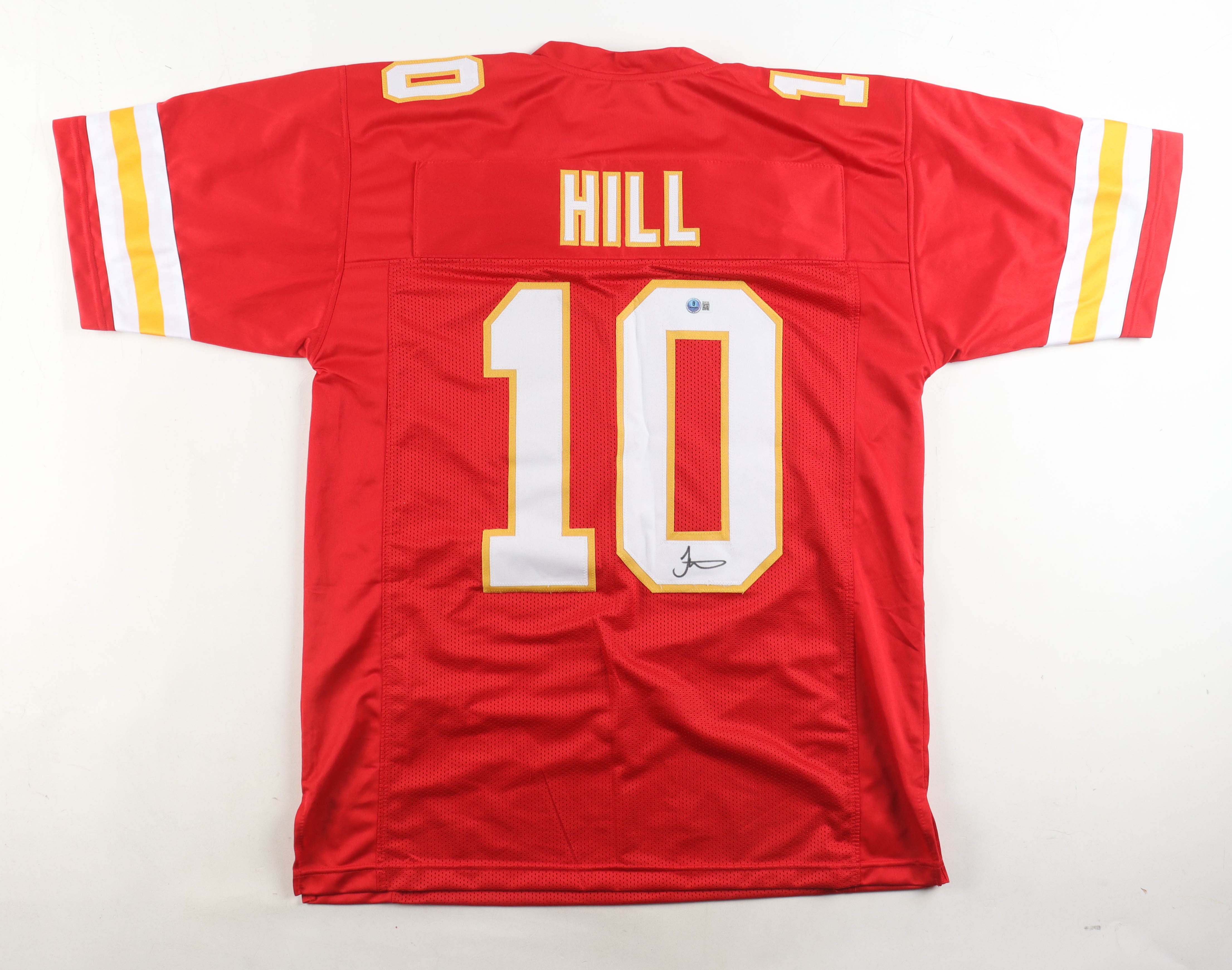 Tyreek Hill Signed Jersey (Beckett) at PristineAuction.com Tyreek Hill Signed Jersey (Beckett) at PristineAuction.com