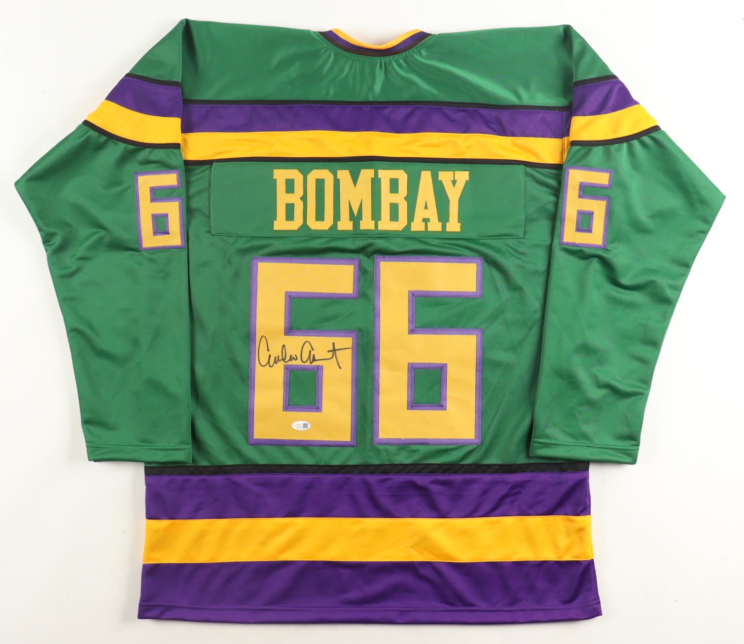 Emilio Estevez Signed Jersey (JSA) at PristineAuction.com Emilio Estevez Signed Jersey (JSA) at PristineAuction.com