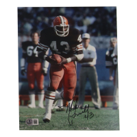 Mike Pruitt Signed Browns 8x10 Photo (Beckett) at PristineAuction.com