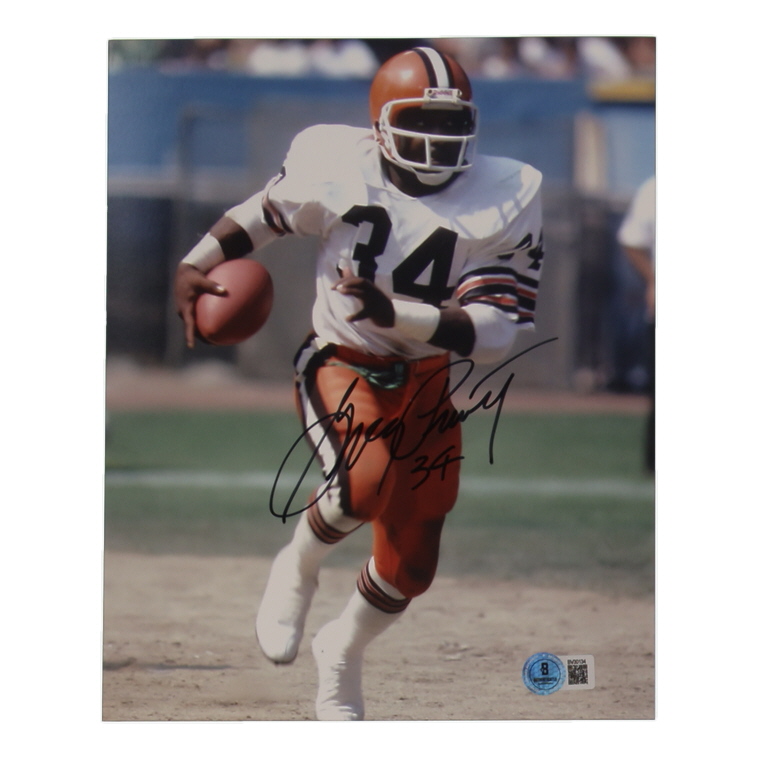 Greg Pruitt Signed Browns 8x10 Photo (Beckett) at PristineAuction.com Greg Pruitt Signed Browns 8x10 Photo (Beckett) at PristineAuction.com