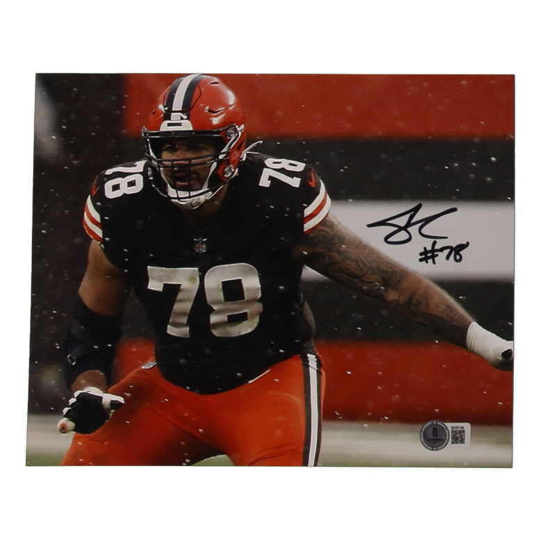 Jack Conklin Signed Browns 8x10 Photo (Beckett) at PristineAuction.com Jack Conklin Signed Browns 8x10 Photo (Beckett) at PristineAuction.com