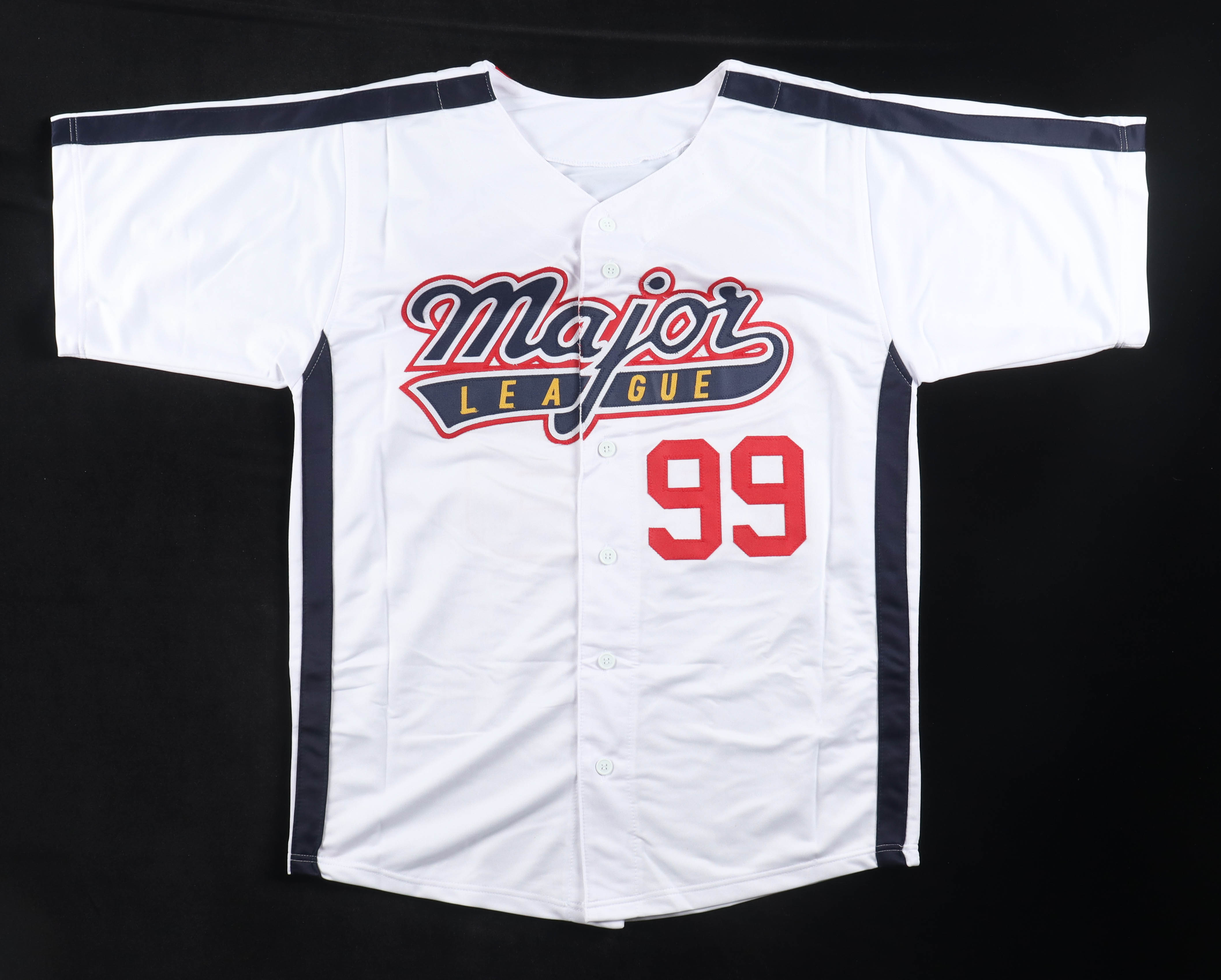 Charlie Sheen Signed Jersey (JSA) at PristineAuction.com Charlie Sheen Signed Jersey (JSA) at PristineAuction.com