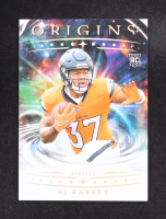 RJ Harvey 2025 Panini Origins #141 RC at PristineAuction.com