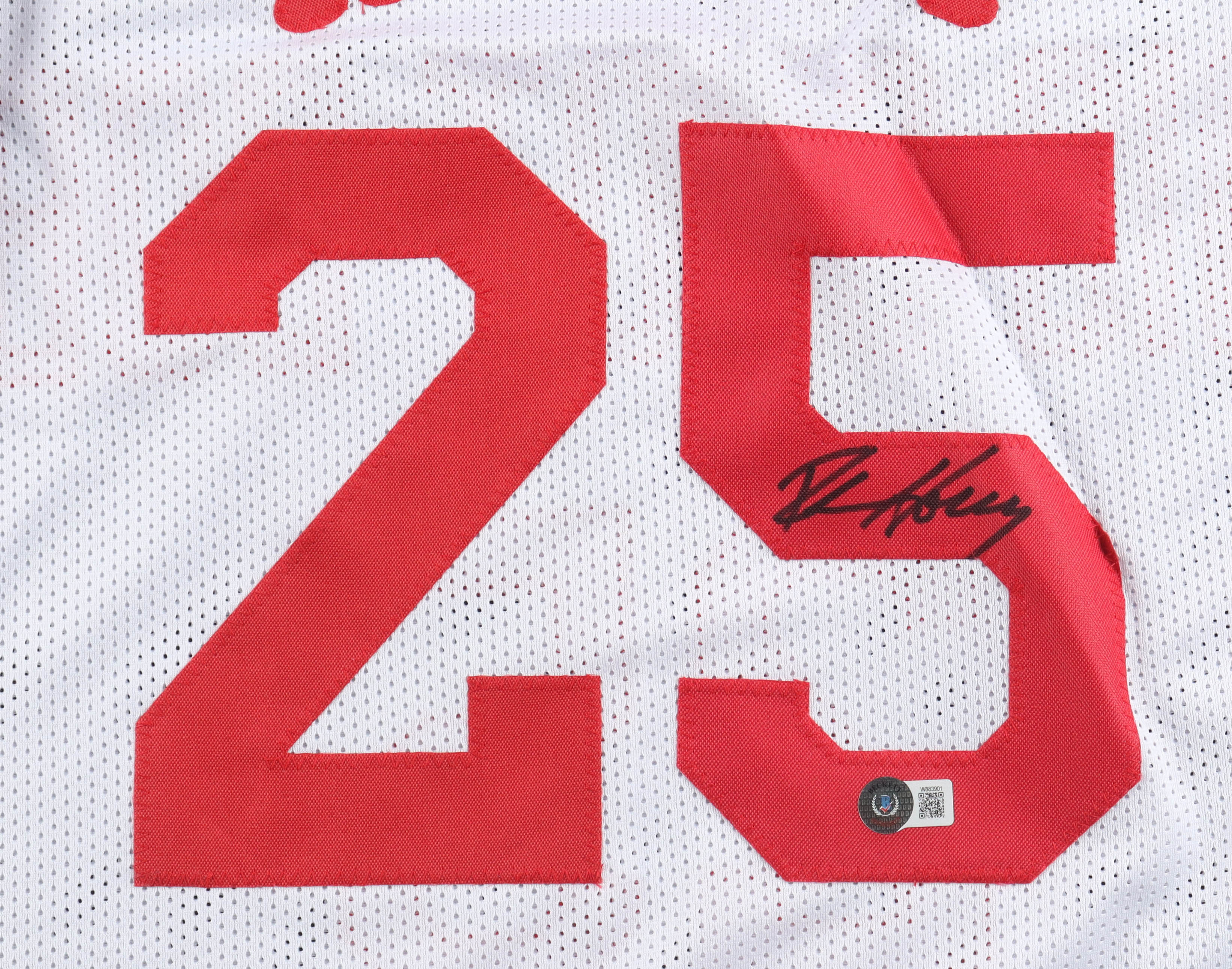 Robert Horry Signed Jersey (Beckett) at PristineAuction.com Robert Horry Signed Jersey (Beckett) at PristineAuction.com