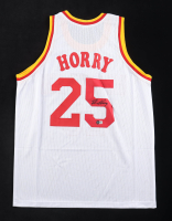 Robert Horry Signed Jersey (Beckett) at PristineAuction.com