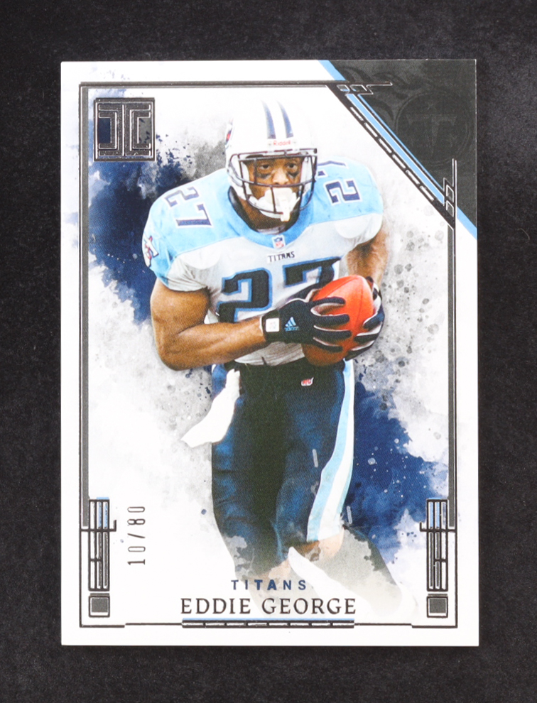 Eddie George 2025 Panini Impeccable #67 #10/80 at PristineAuction.com Eddie George 2025 Panini Impeccable #67 #10/80 at PristineAuction.com