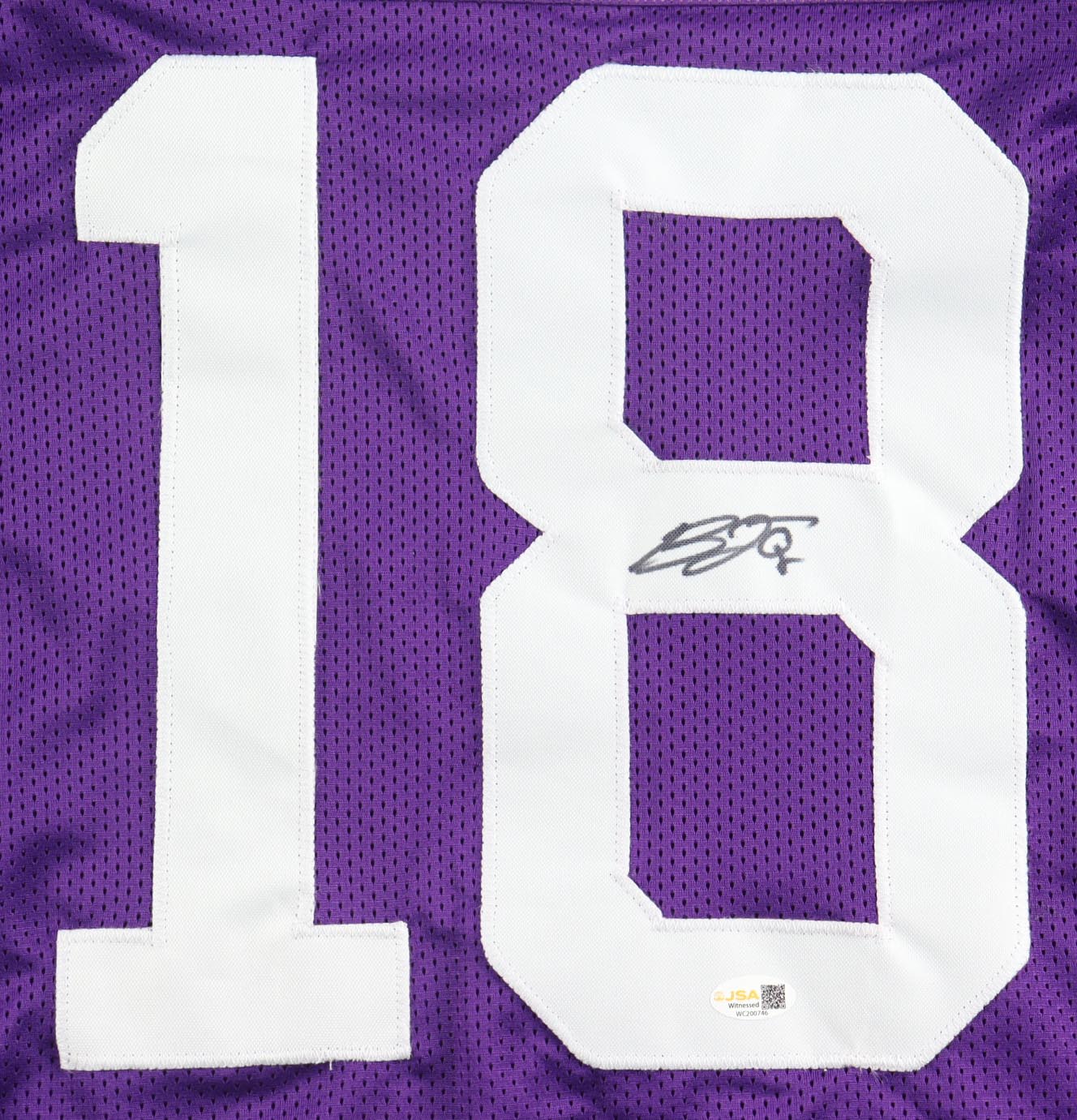 BJ Ojulari Signed Jersey (JSA) at PristineAuction.com BJ Ojulari Signed Jersey (JSA) at PristineAuction.com