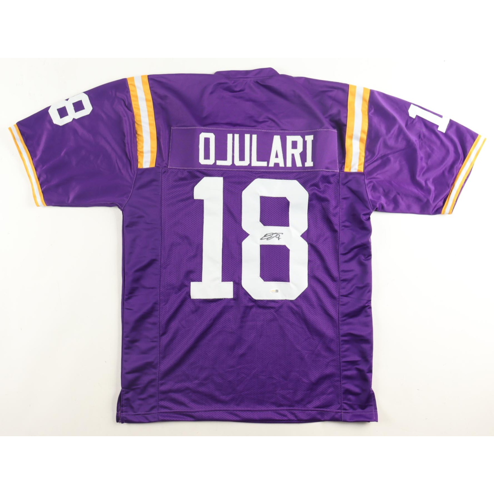 BJ Ojulari Signed Jersey (JSA) at PristineAuction.com