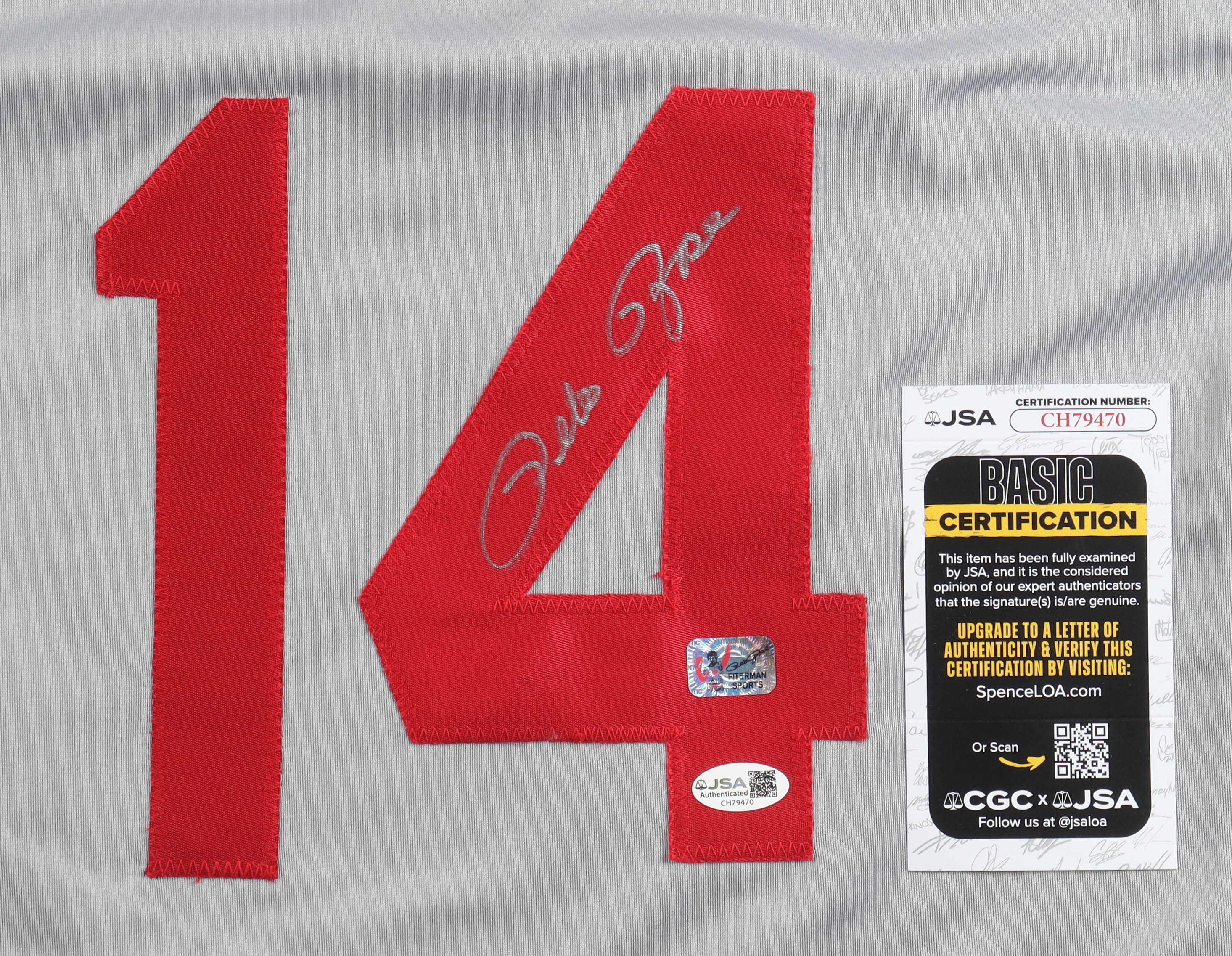 Pete Rose Signed Career Highlight Stat Jersey (JSA & Rose) at PristineAuction.com Pete Rose Signed Career Highlight Stat Jersey (JSA & Rose) at PristineAuction.com