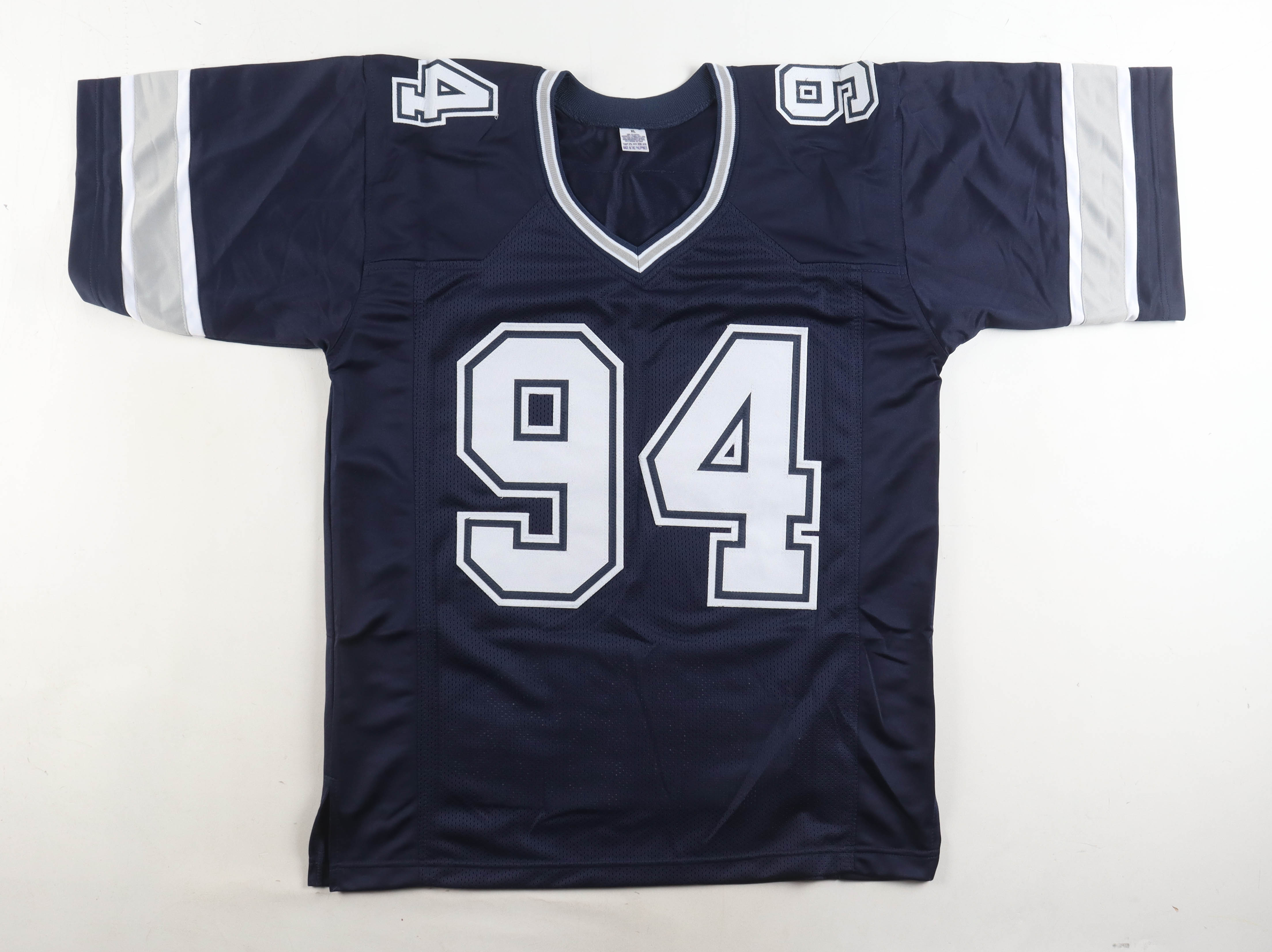 Charles Haley Signed Career Highlight Stat Jersey (JSA) at PristineAuction.com Charles Haley Signed Career Highlight Stat Jersey (JSA) at PristineAuction.com