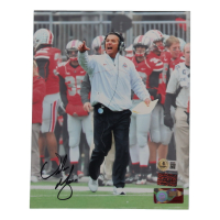 Urban Meyer Signed Ohio State Buckeyes 8x10 Photo (Beckett) at PristineAuction.com