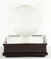 Tiffany & Co Crystal Globe with Display Case at PristineAuction.com
