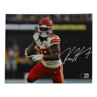 Kareem Hunt Signed Chiefs 8x10 Photo (Beckett) at PristineAuction.com