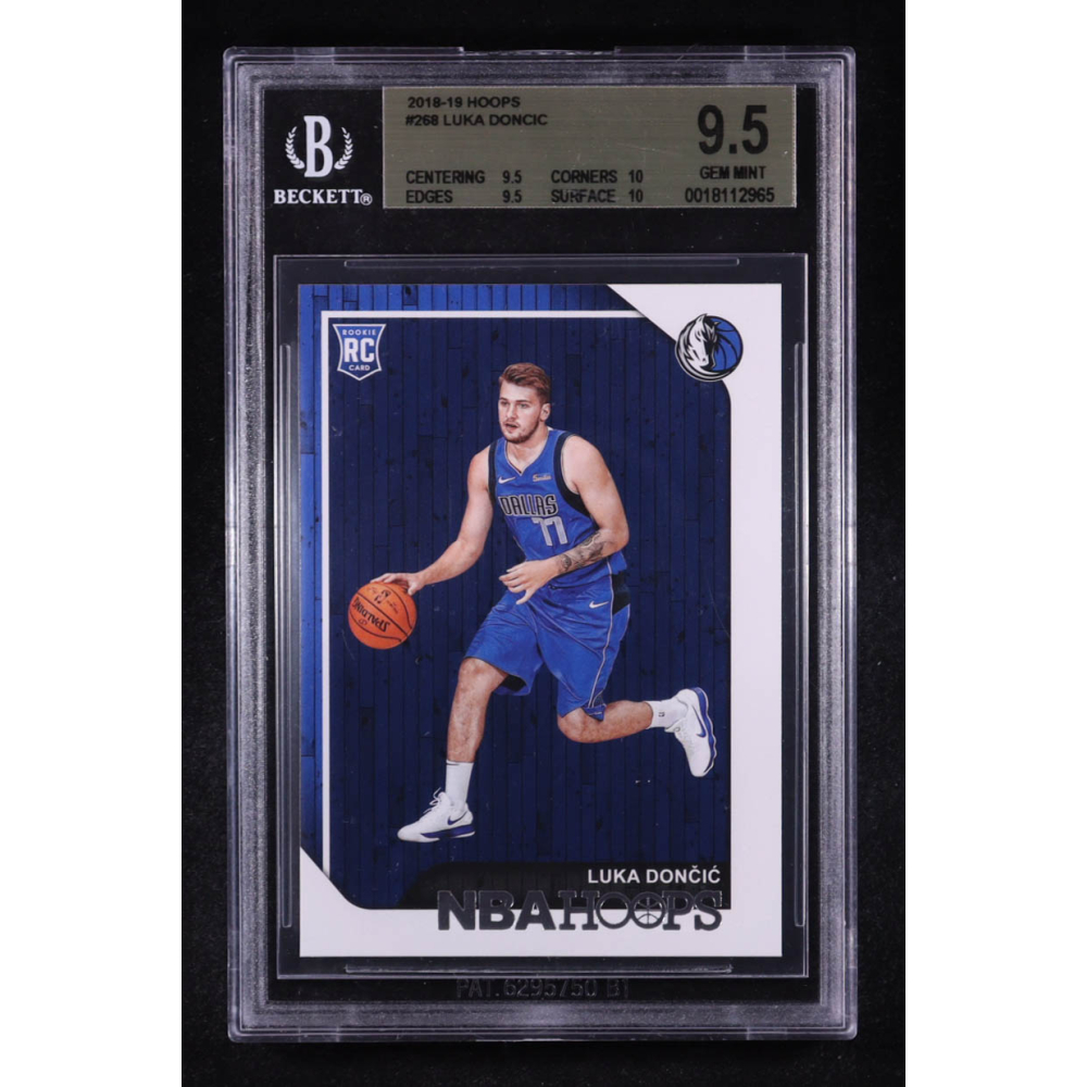 Luka Doncic 2018-19 Hoops #268 RC (BGS 9.5) at PristineAuction.com