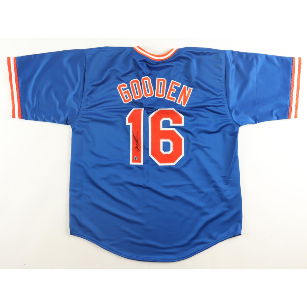 Dwight "Doc" Gooden Signed Jersey (AWM) at PristineAuction.com