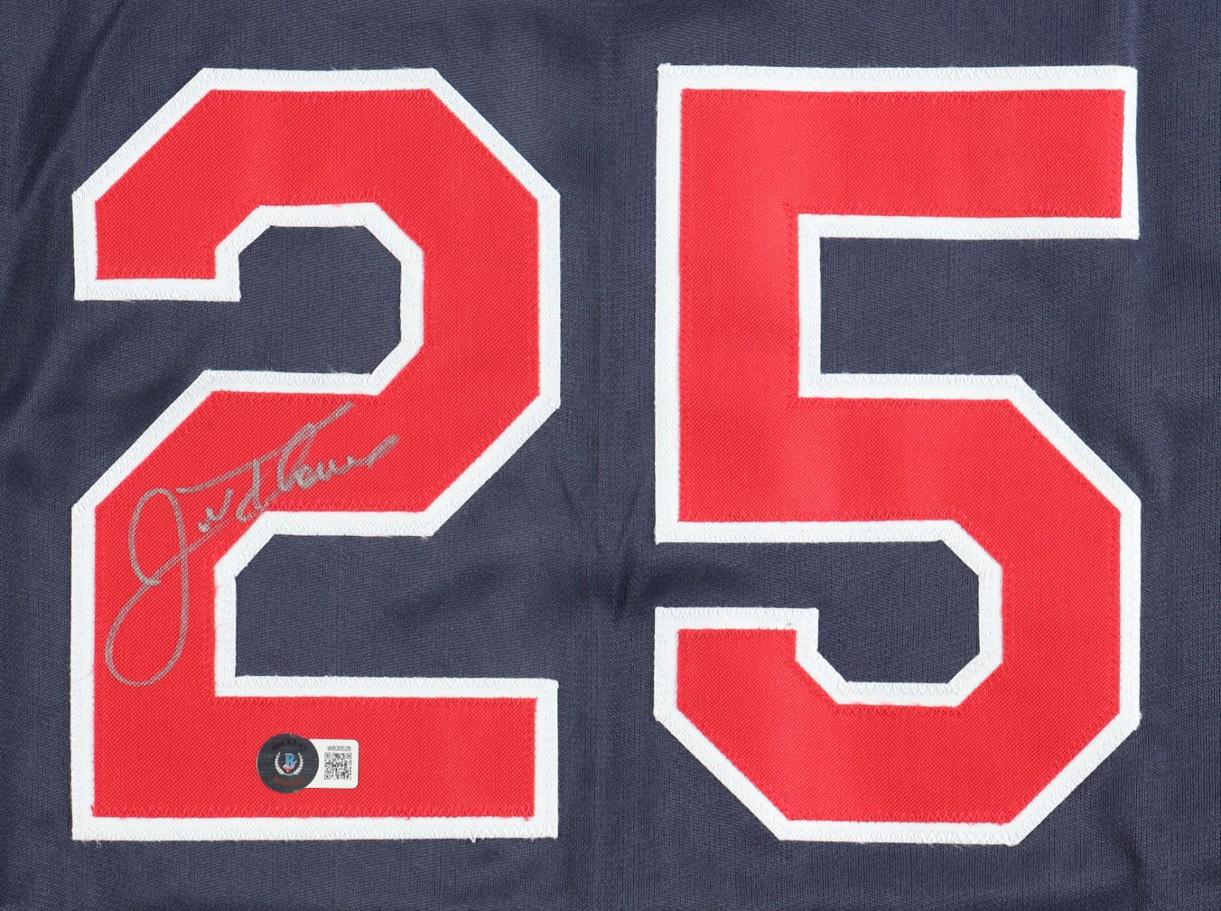 Jim Thome Signed Jersey (Beckett) at PristineAuction.com Jim Thome Signed Jersey (Beckett) at PristineAuction.com